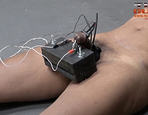 Torturedboy Electroed on the Dungeon Floor Pt 2